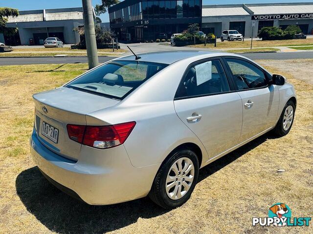 2009  KIA CERATO S TD MY10 SEDAN