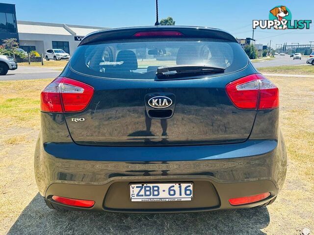 2012  KIA RIO S UB MY13 HATCHBACK