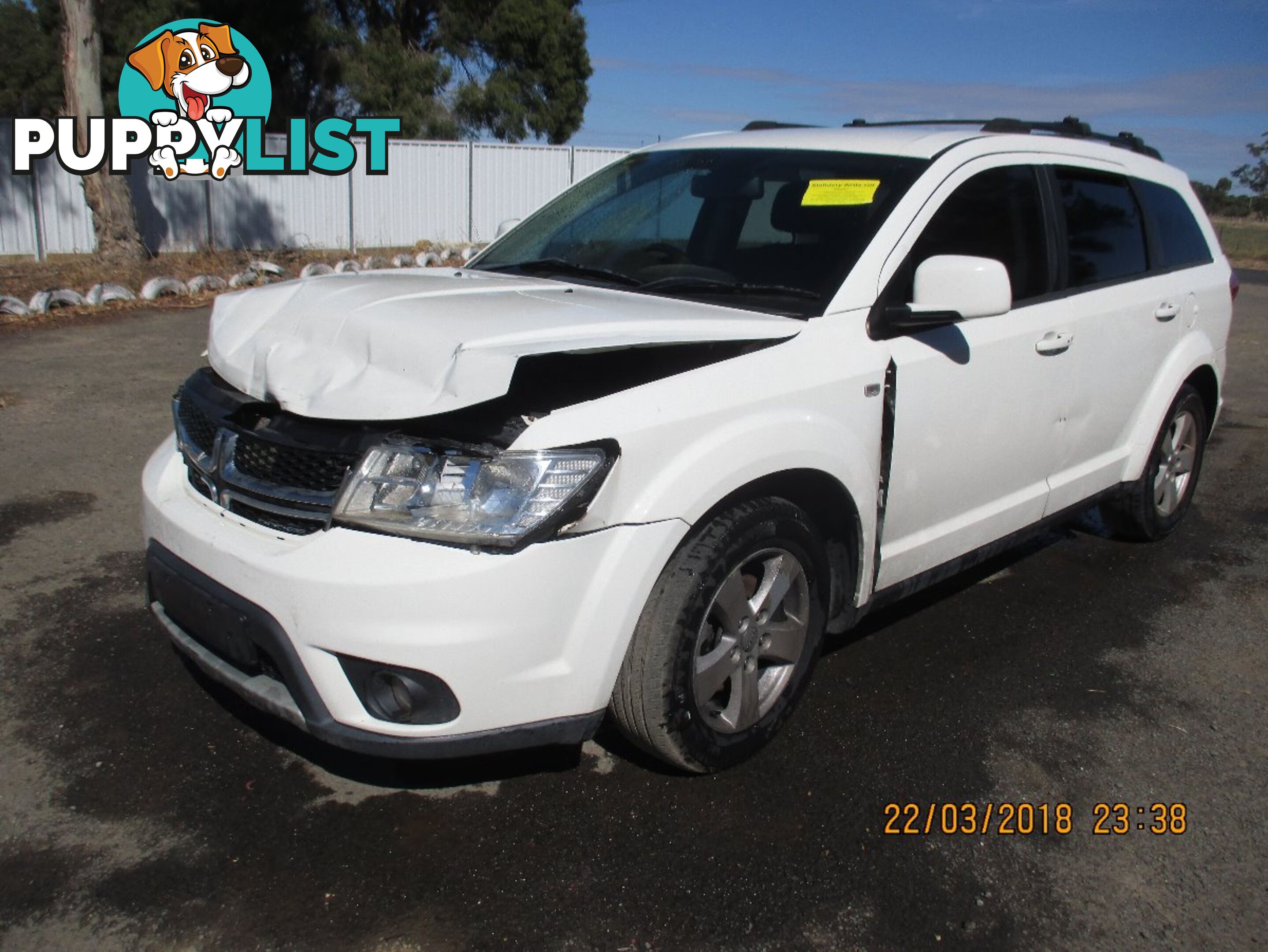 DODGE JOURNEY FOR PARTS & WRECKING