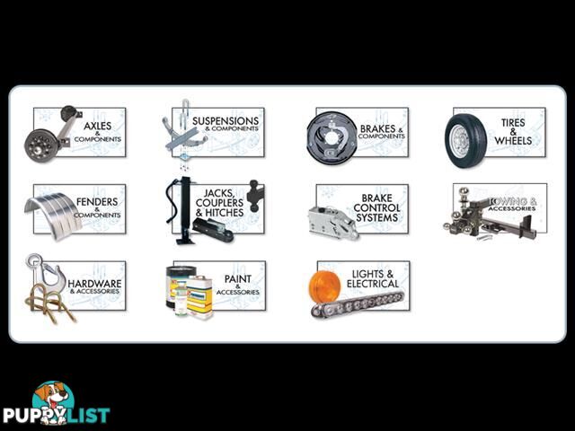 Landcruiser 5 Stud (with SL Bearings, Dust Cap, Oil Seal)