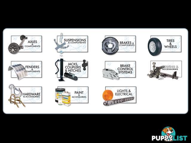 Landcruiser 5 Stud (with LM Bearings, Dust Cap, Oil Seal)