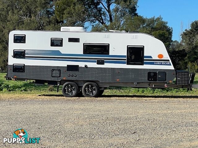 **FOR SALE: 2022 Nova Family Escape Z Series Semi Off Road Caravan  – Immaculate Condition**