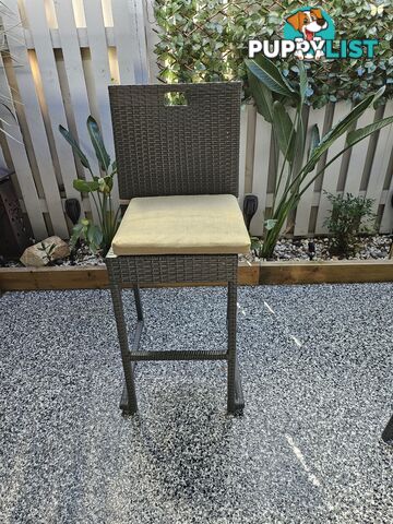 COLDIE 7 Piece Outdoor Bar Setting