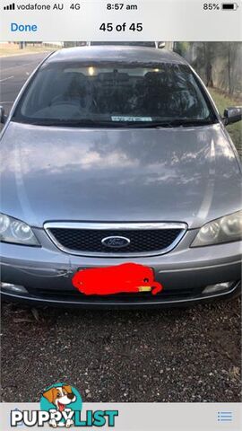 2004  Ford Fairmont Ghia BA Sedan