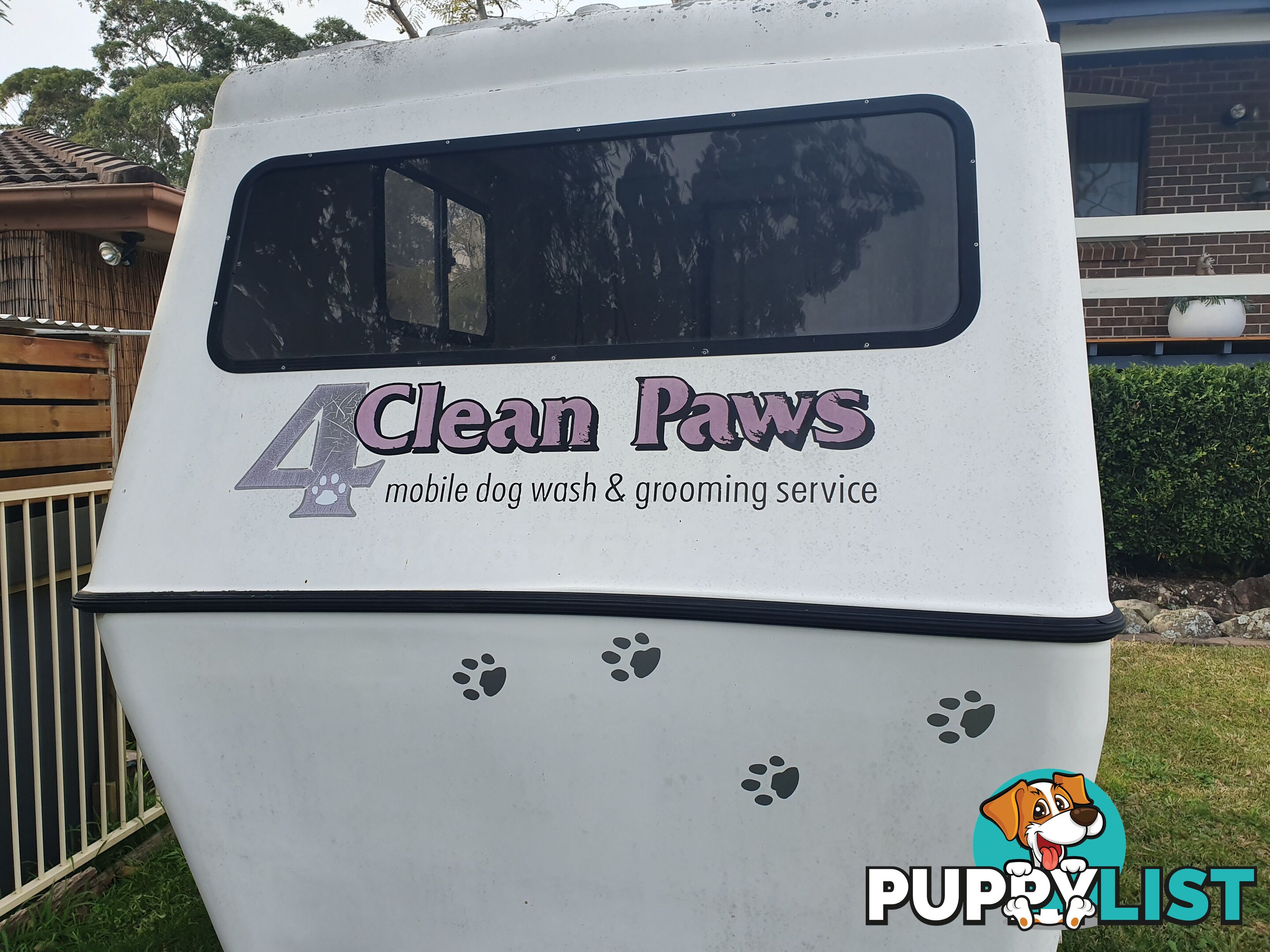 Mobile Dog Washing Trailer