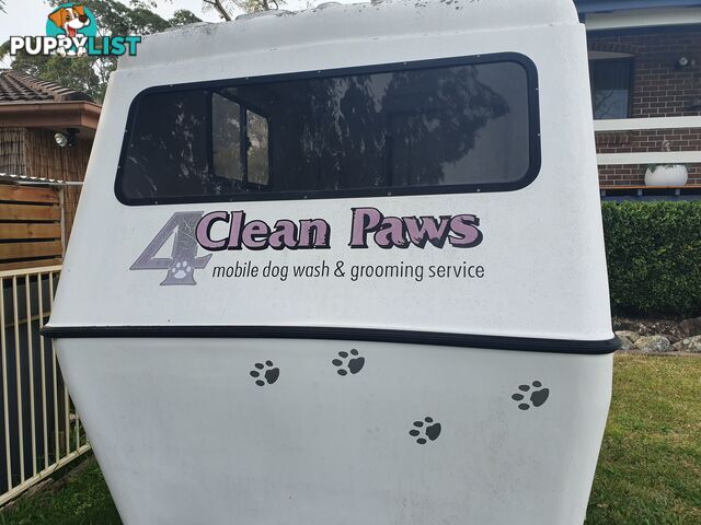 Mobile Dog Washing Trailer