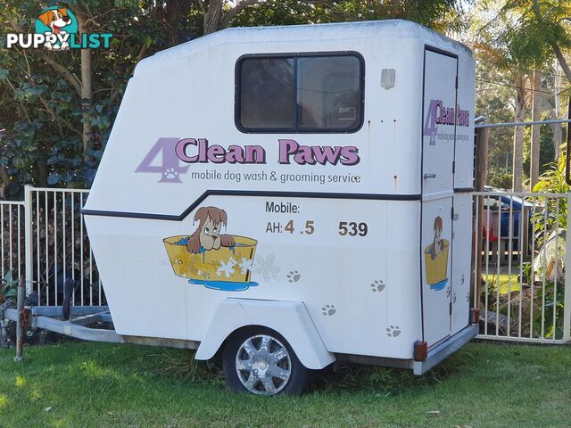 Mobile Dog Washing Trailer