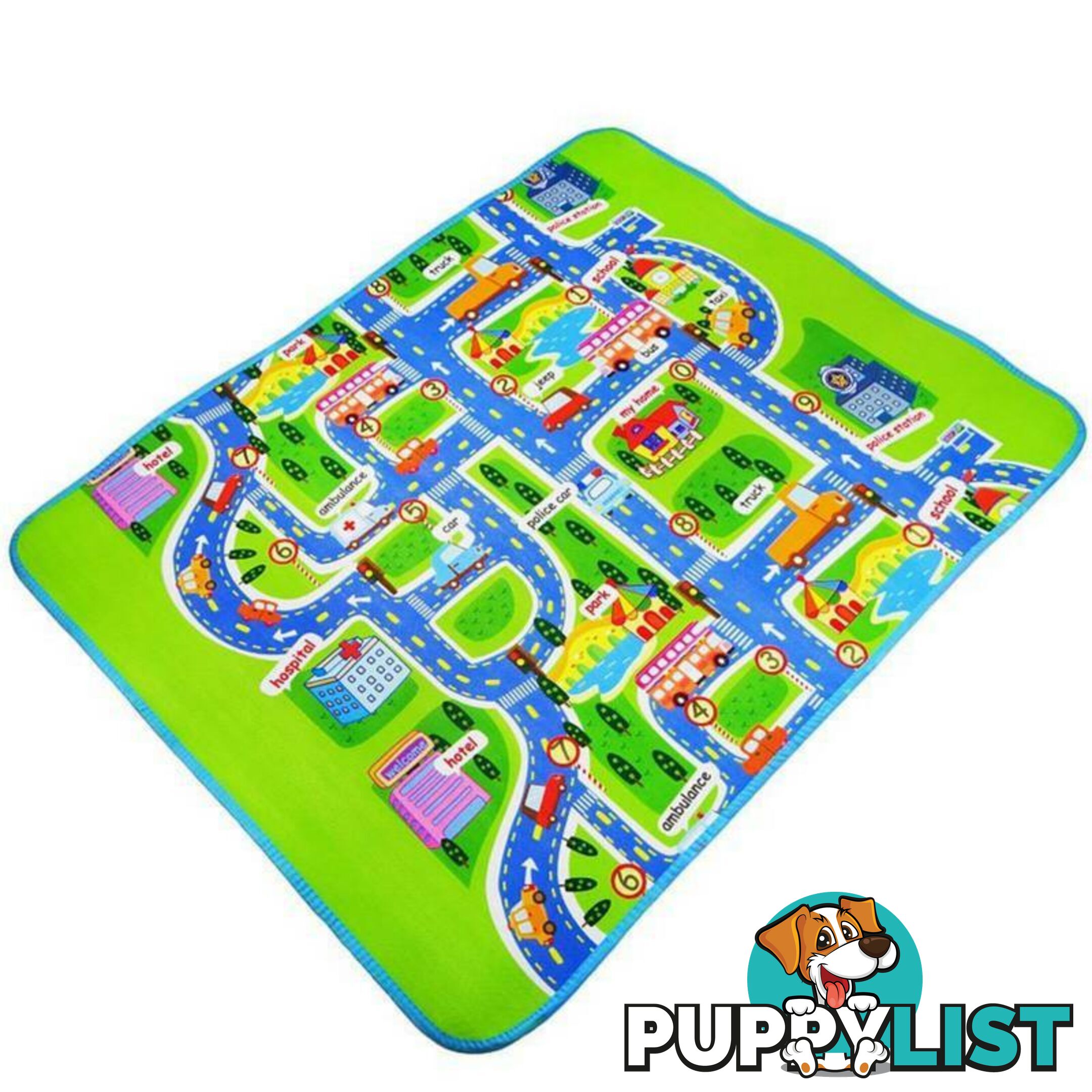 City Roads Playmat