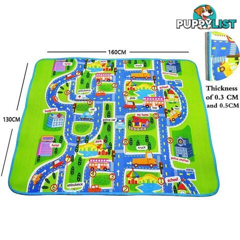 City Roads Playmat