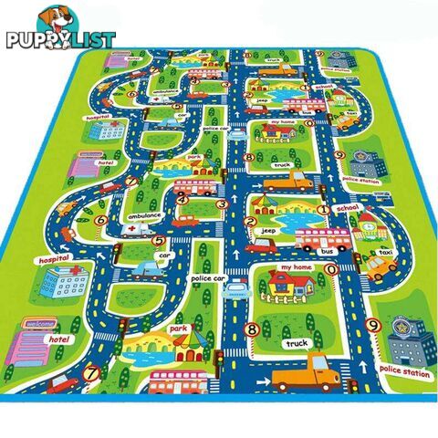 City Roads Playmat