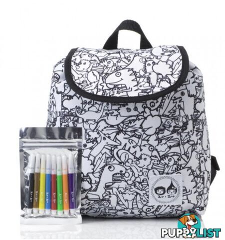 Colour and Wash Backpack Dino