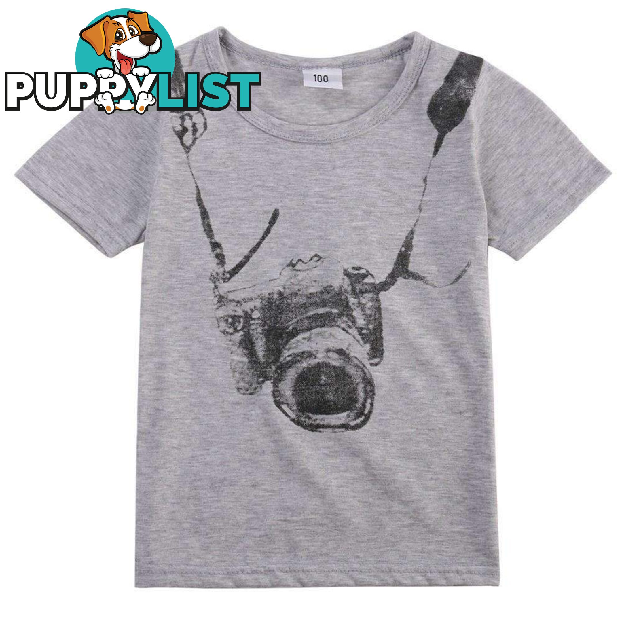 Camera Short Sleeve Shirt