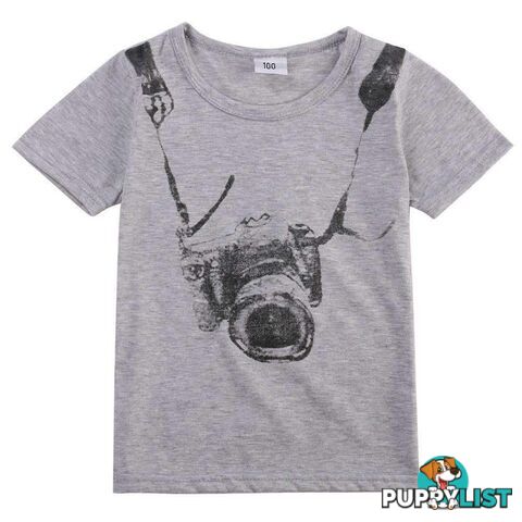 Camera Short Sleeve Shirt