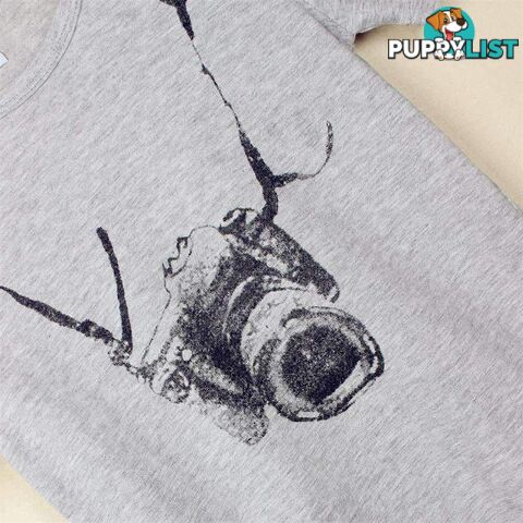 Camera Short Sleeve Shirt