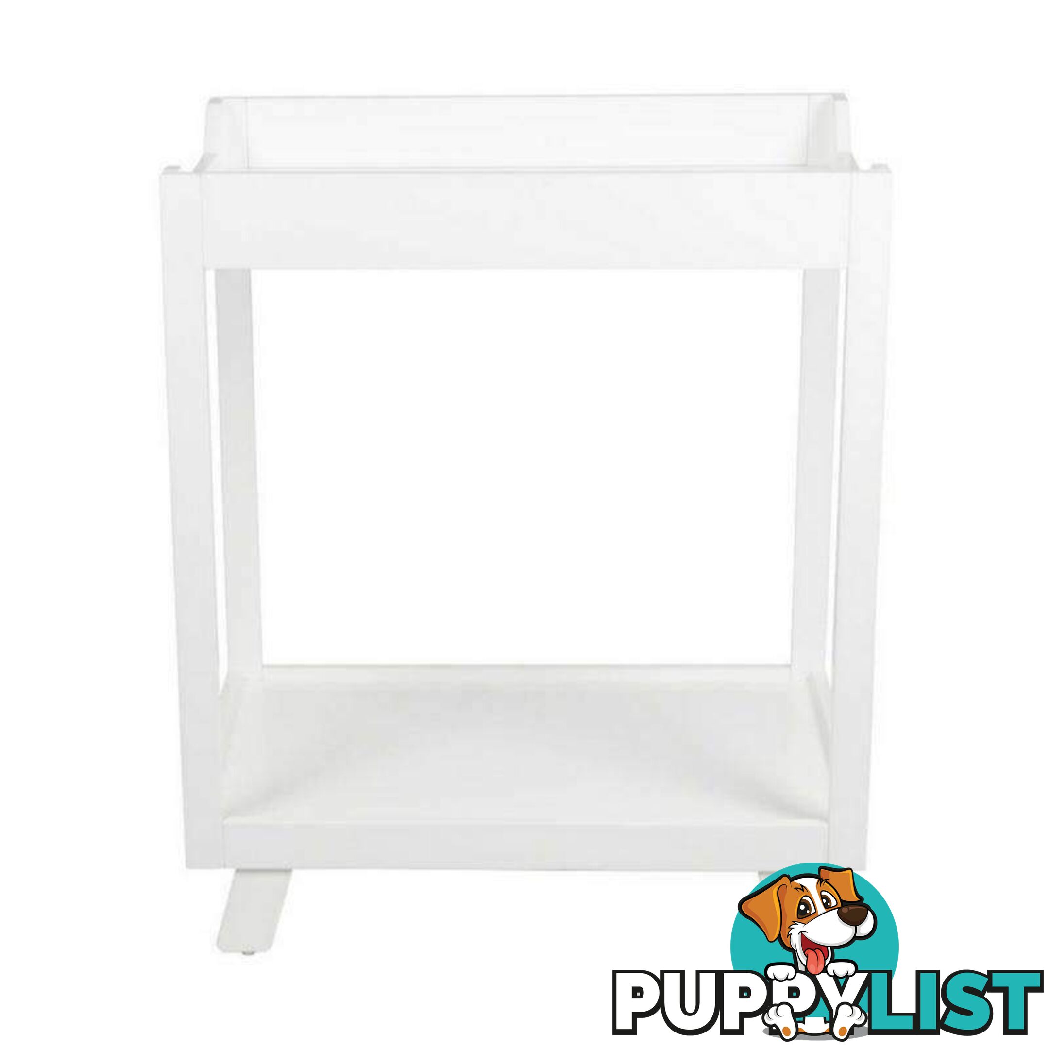 Casa Two Tier Change Table - White