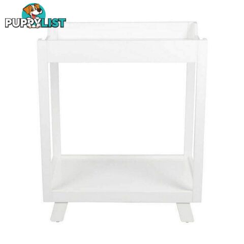 Casa Two Tier Change Table - White