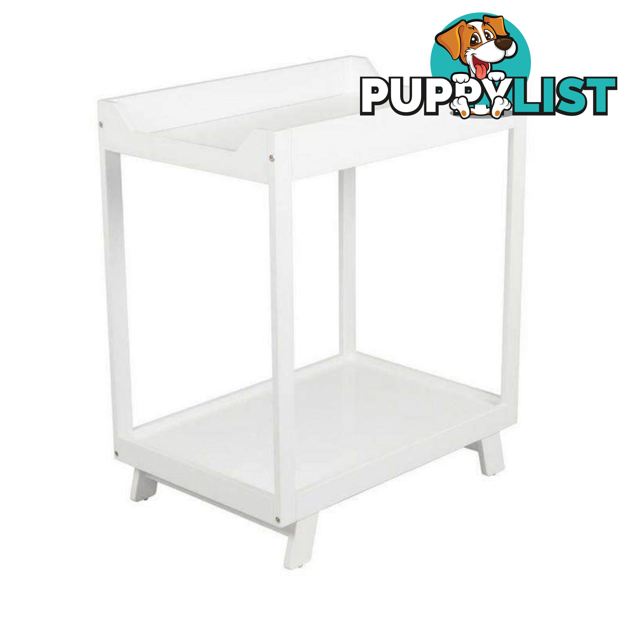 Casa Two Tier Change Table - White