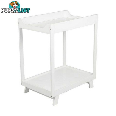 Casa Two Tier Change Table - White