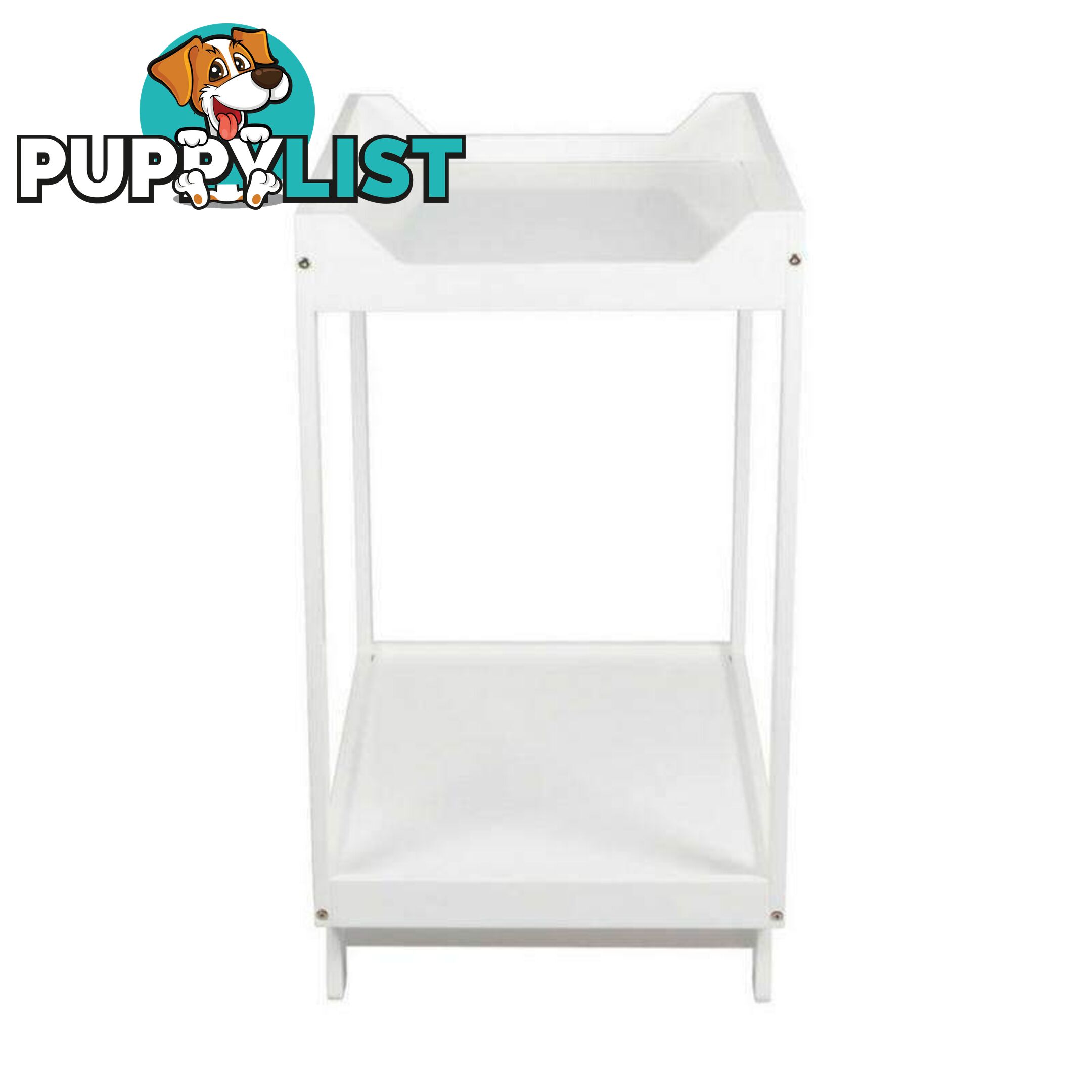 Casa Two Tier Change Table - White