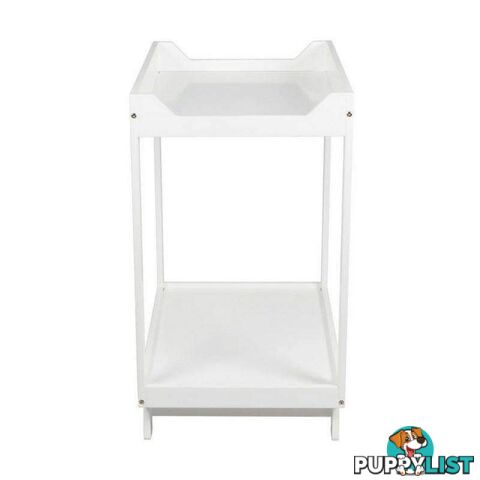 Casa Two Tier Change Table - White