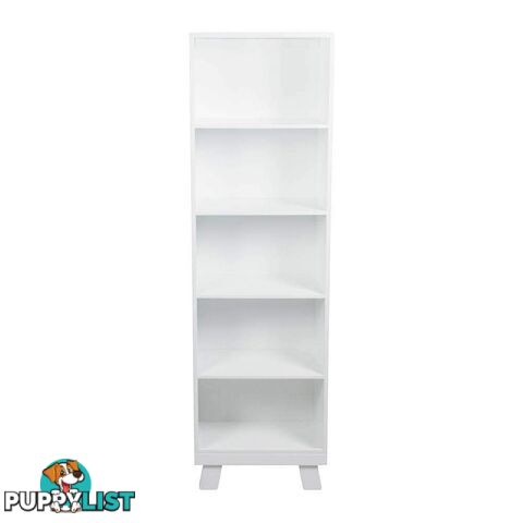 Casa Slim Book Case - White