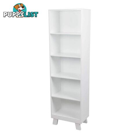 Casa Slim Book Case - White