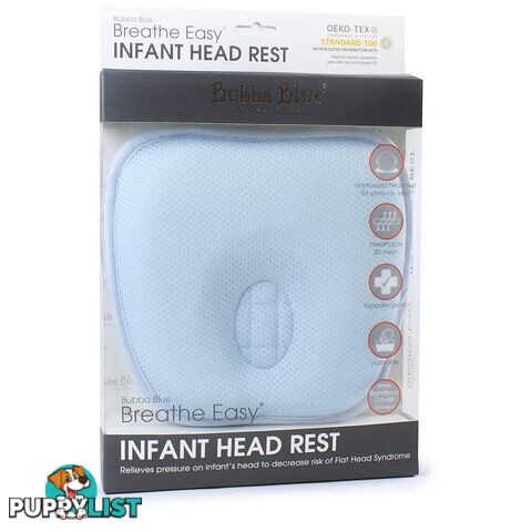 Breathe Easy® Infant Head Rest -Blue