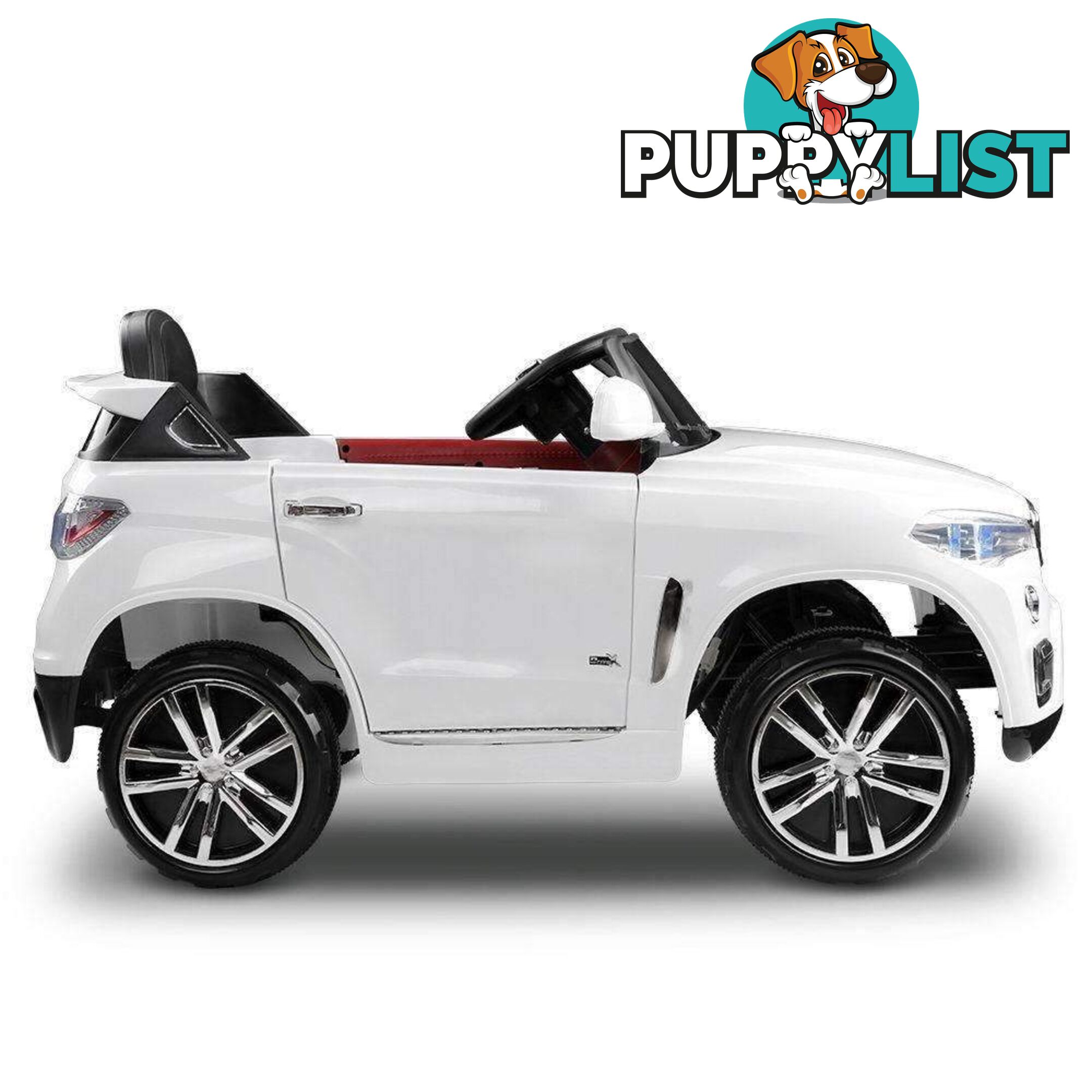 BMW Style X5 Electric Toy Car - White