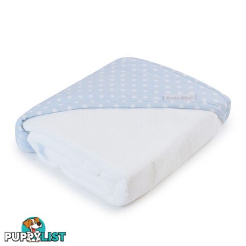 Blue Polka Dots Hooded Towel