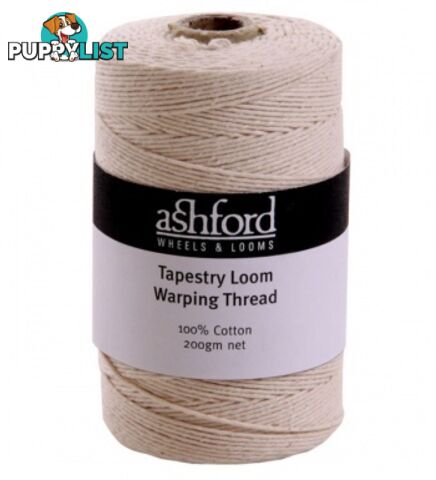 Tapestry Loom Warping Thread 100% cotton - 200g cones - Ashford - MPN: TLWT