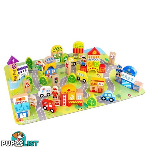 CITY BLOCK-100PCS