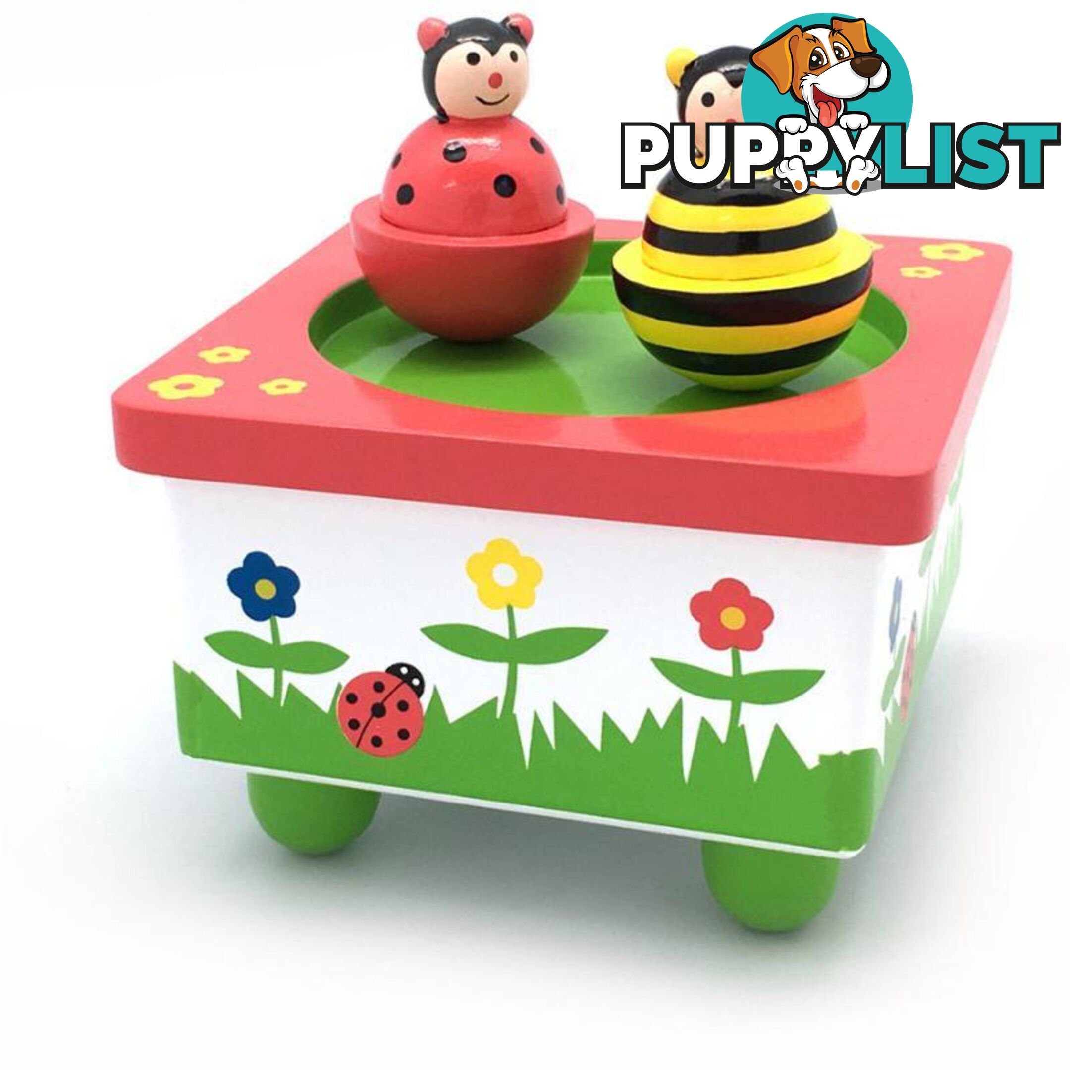 BEE & LADYBIRD MUSIC BOX