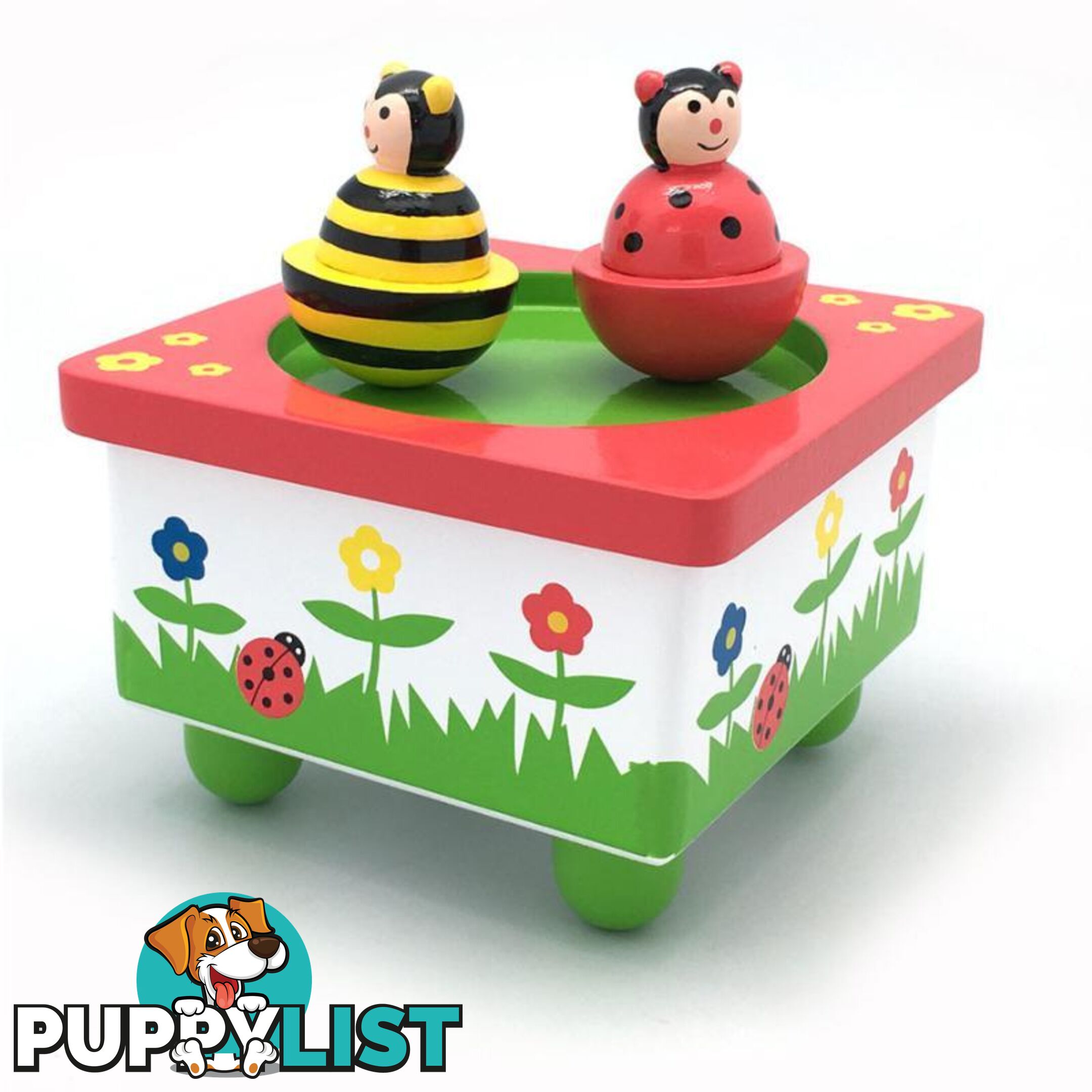 BEE & LADYBIRD MUSIC BOX