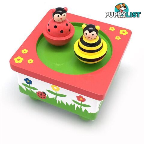 BEE & LADYBIRD MUSIC BOX