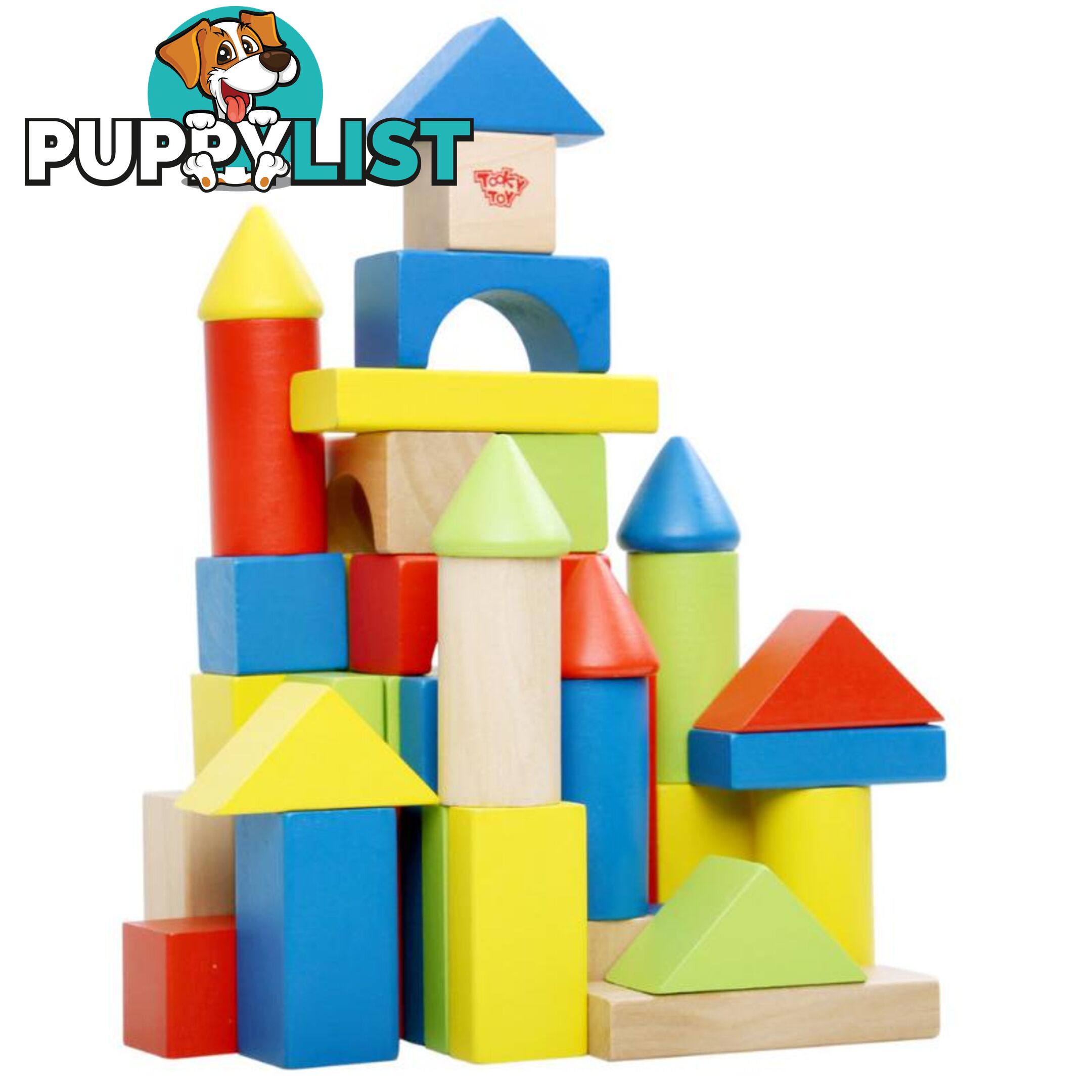 50PCS WOODEN BLOCK