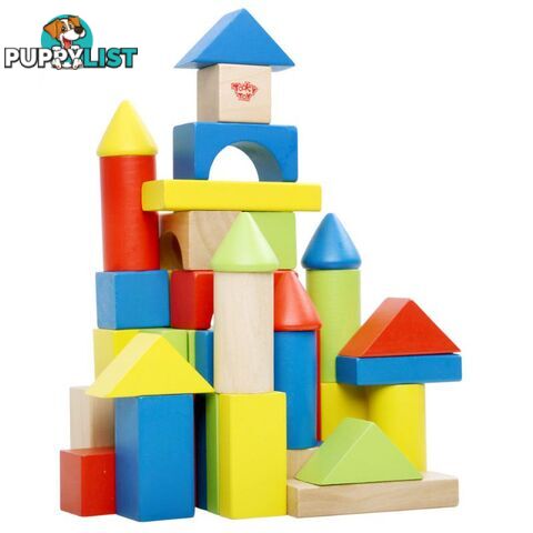 50PCS WOODEN BLOCK