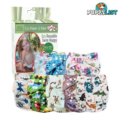 Eco Reusable Swim  Nappy- Unisex - Luv Me - MPN: SSNU8