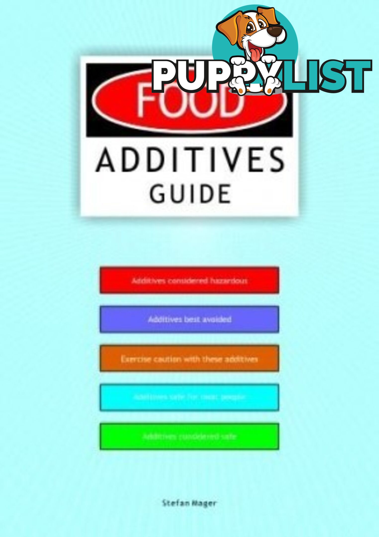 Guide - Food Additives Guide - MPN: 1097