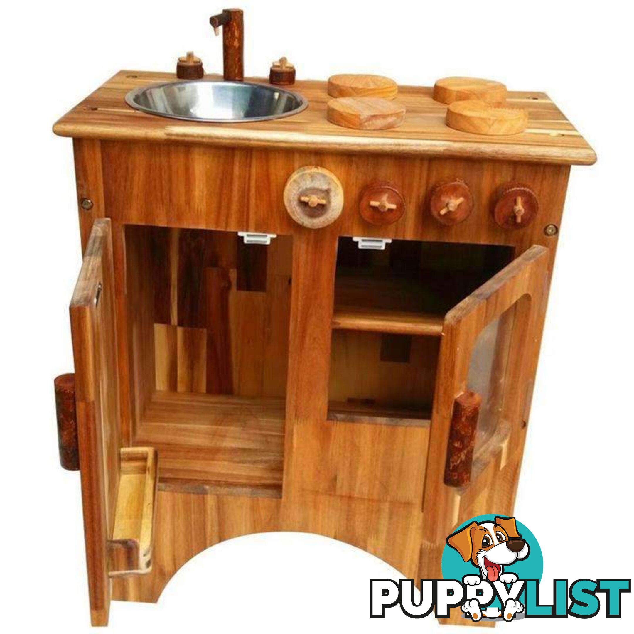 Combo Wooden Stove and Sink