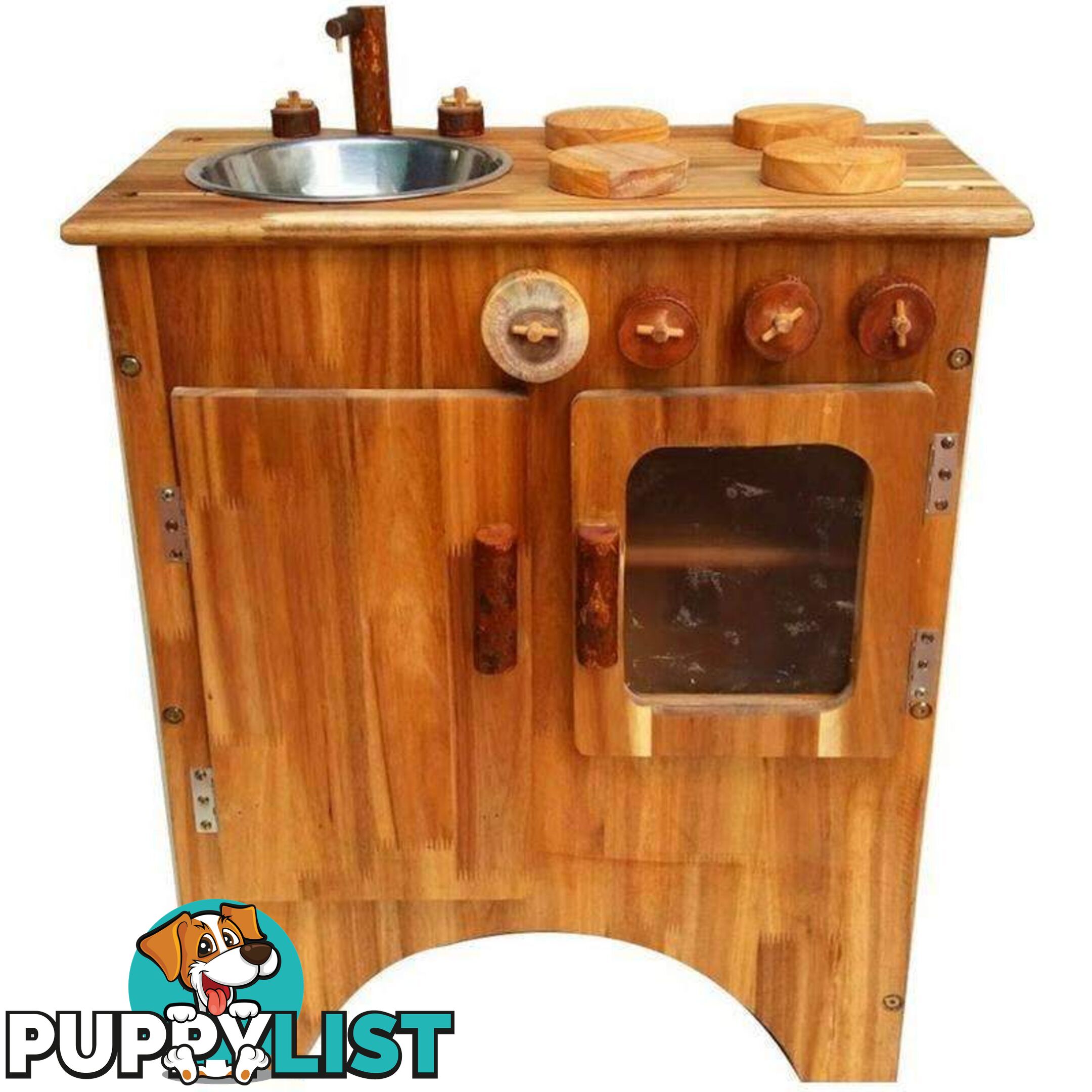 Combo Wooden Stove and Sink