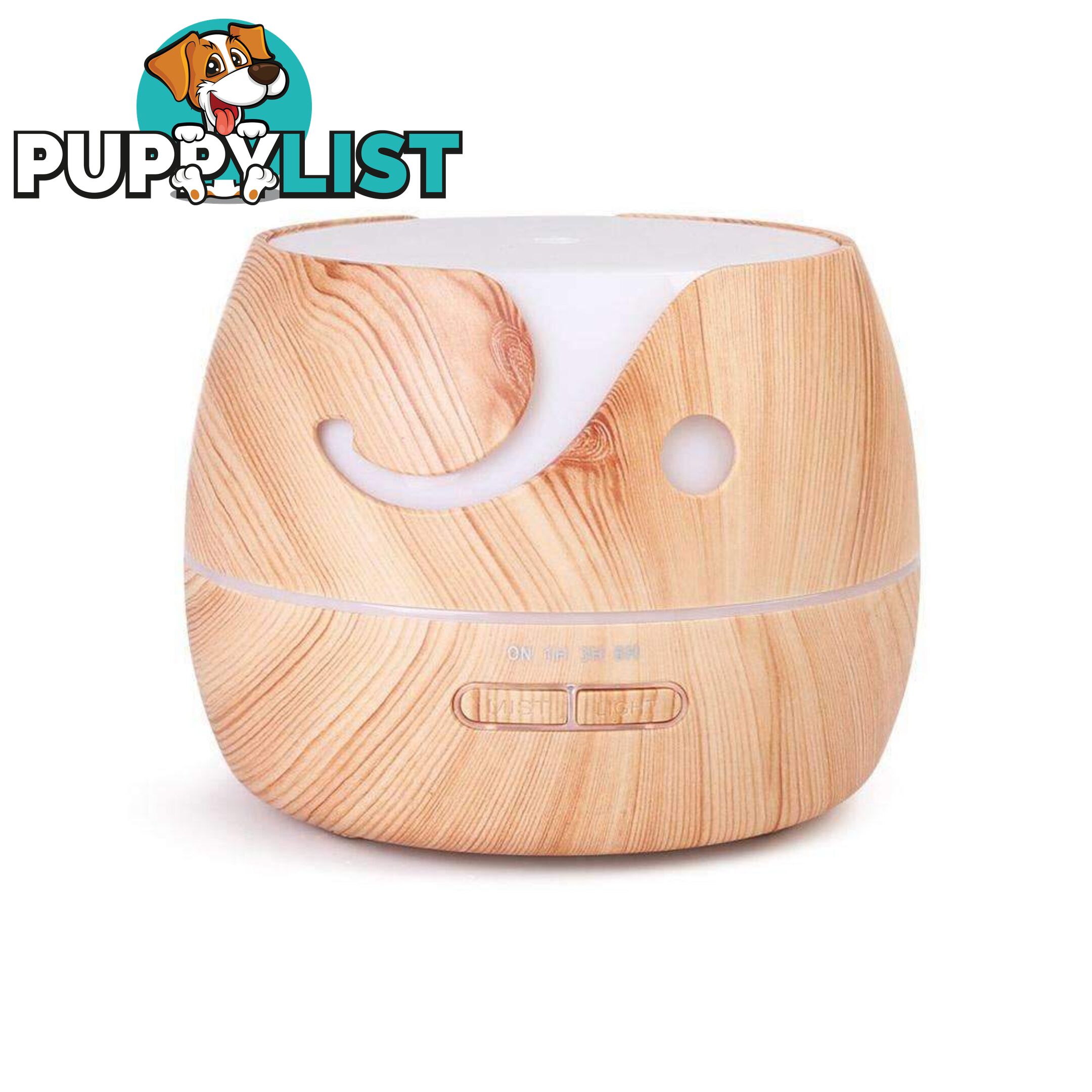 Aroma Diffuser Air Humidifier 400ml Light Wood Grain