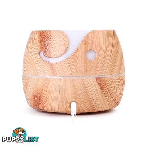 Aroma Diffuser Air Humidifier 400ml Light Wood Grain