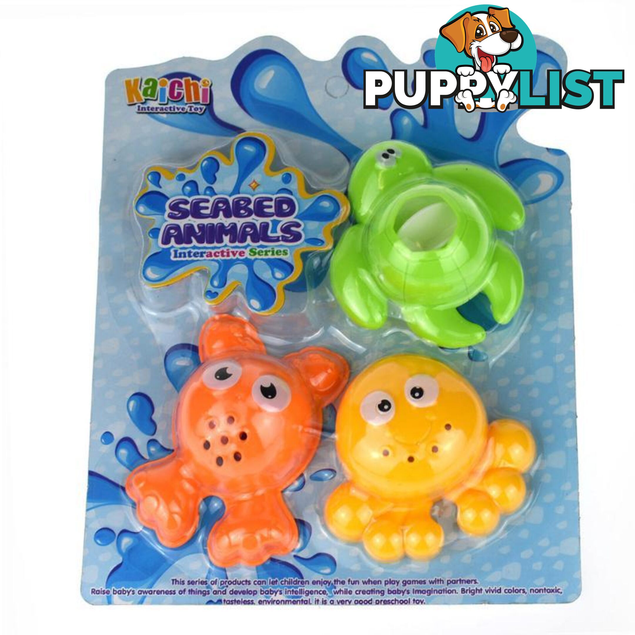 BATH TOY SEA ANIMALS