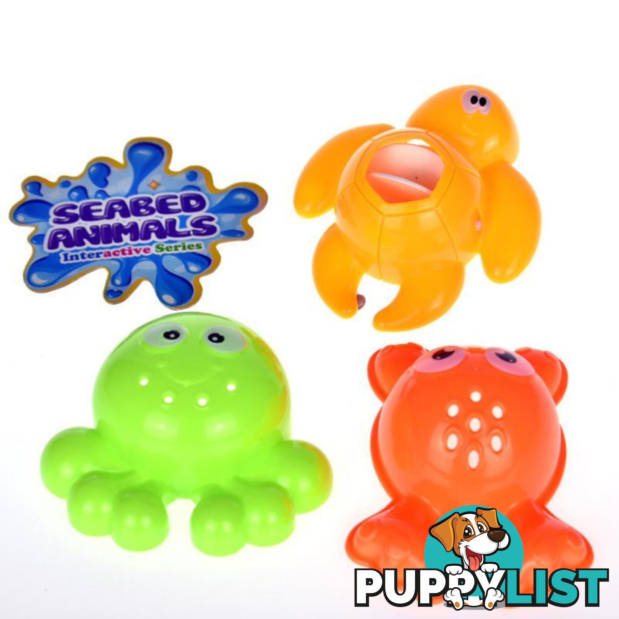 BATH TOY SEA ANIMALS