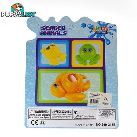 BATH TOY SEA ANIMALS