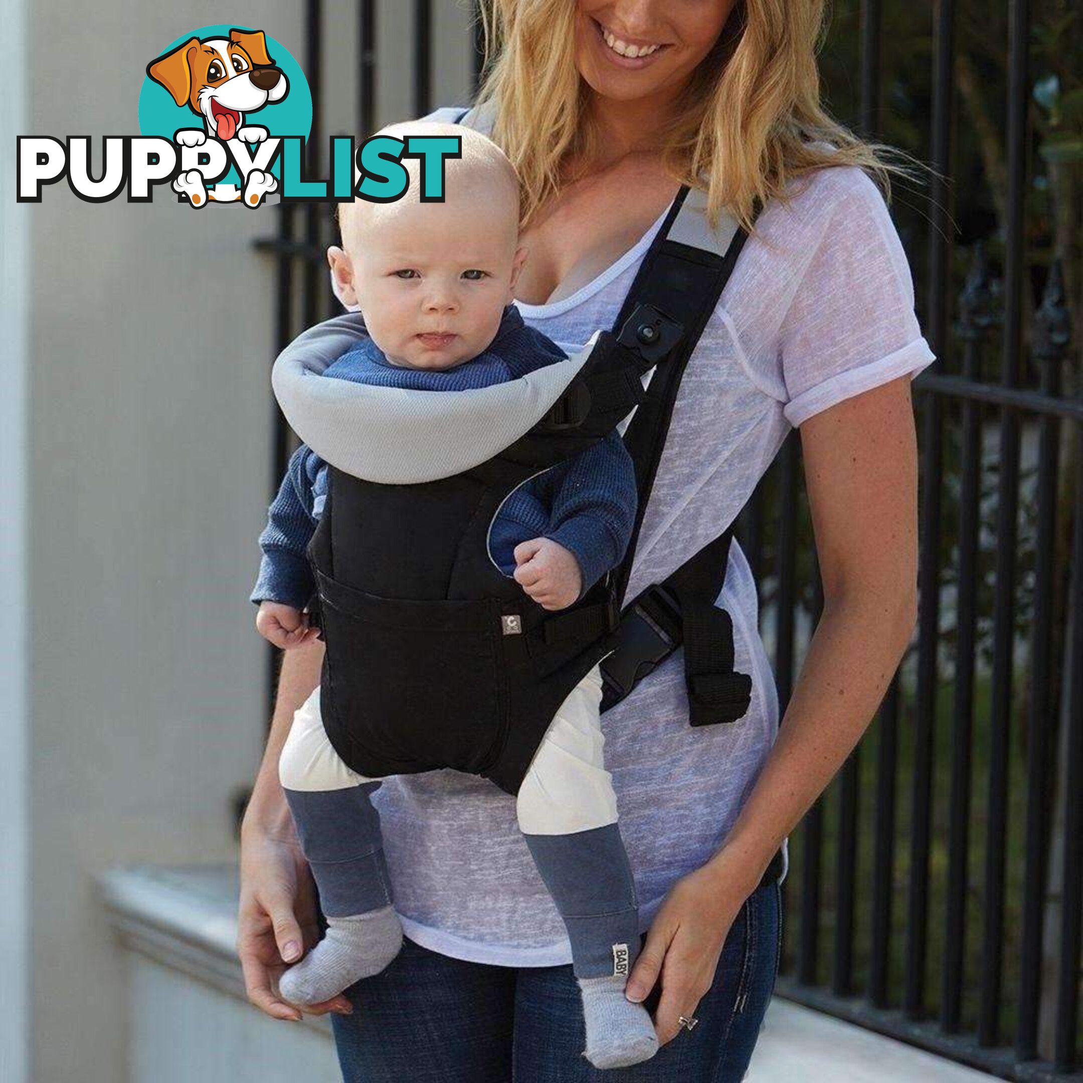 Childcare Baby Carrier - Black