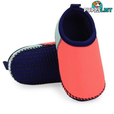 CORAL & MINT ORIGINAL SOFT SOLE BEACH SHOES