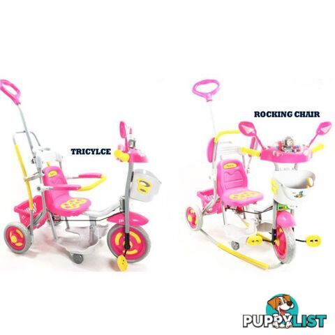 2 in 1 Tricycle & Rocking Chair