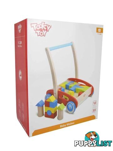 BABY WALKER WITH BLOCKS