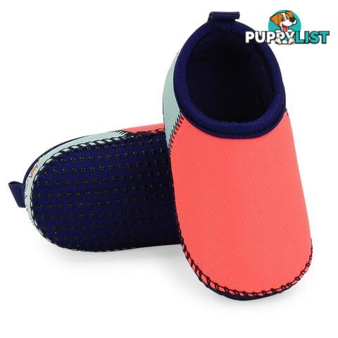 CORAL & MINT ORIGINAL SOFT SOLE BEACH SHOES